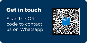 Get in touch - scan the QR code to contact us on Whatsapp